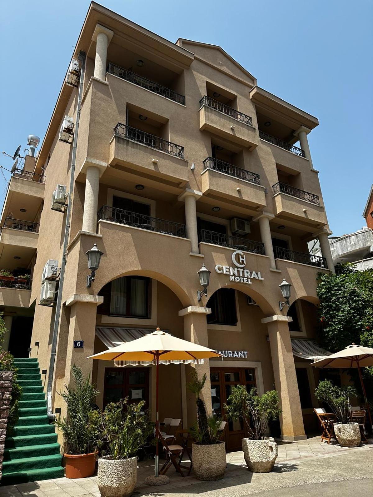 Central Hotel-Будва Экстерьер фото